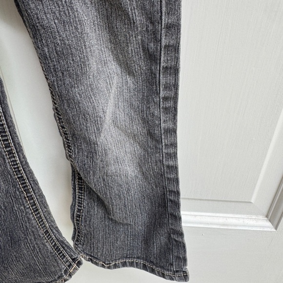 Arizona Jean Company 3T Girls Gray Heart Jeans Classic Fit Pants - Picture 4 of 8